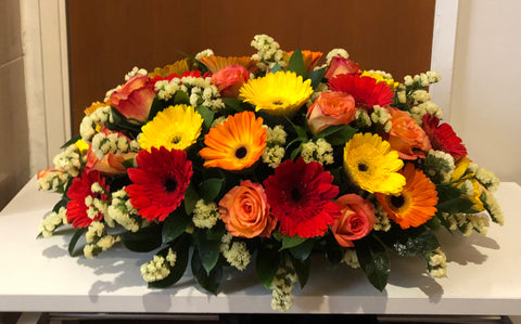 Gebras Flower Table Arrangement | Flower Centrepieces